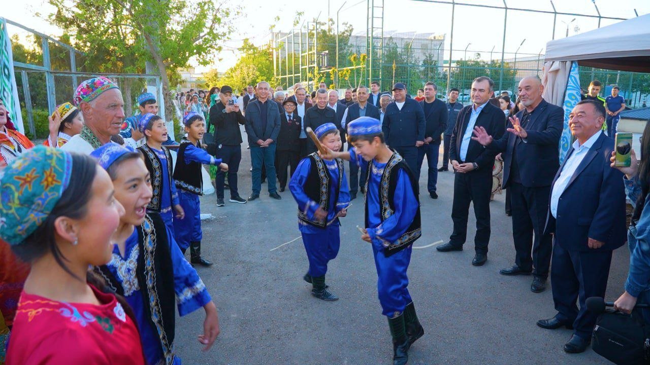 Qarshi Ichki Ishlar Boshqarmasida Navroʻz saylida oʻquvchilarimiz qatnashdi