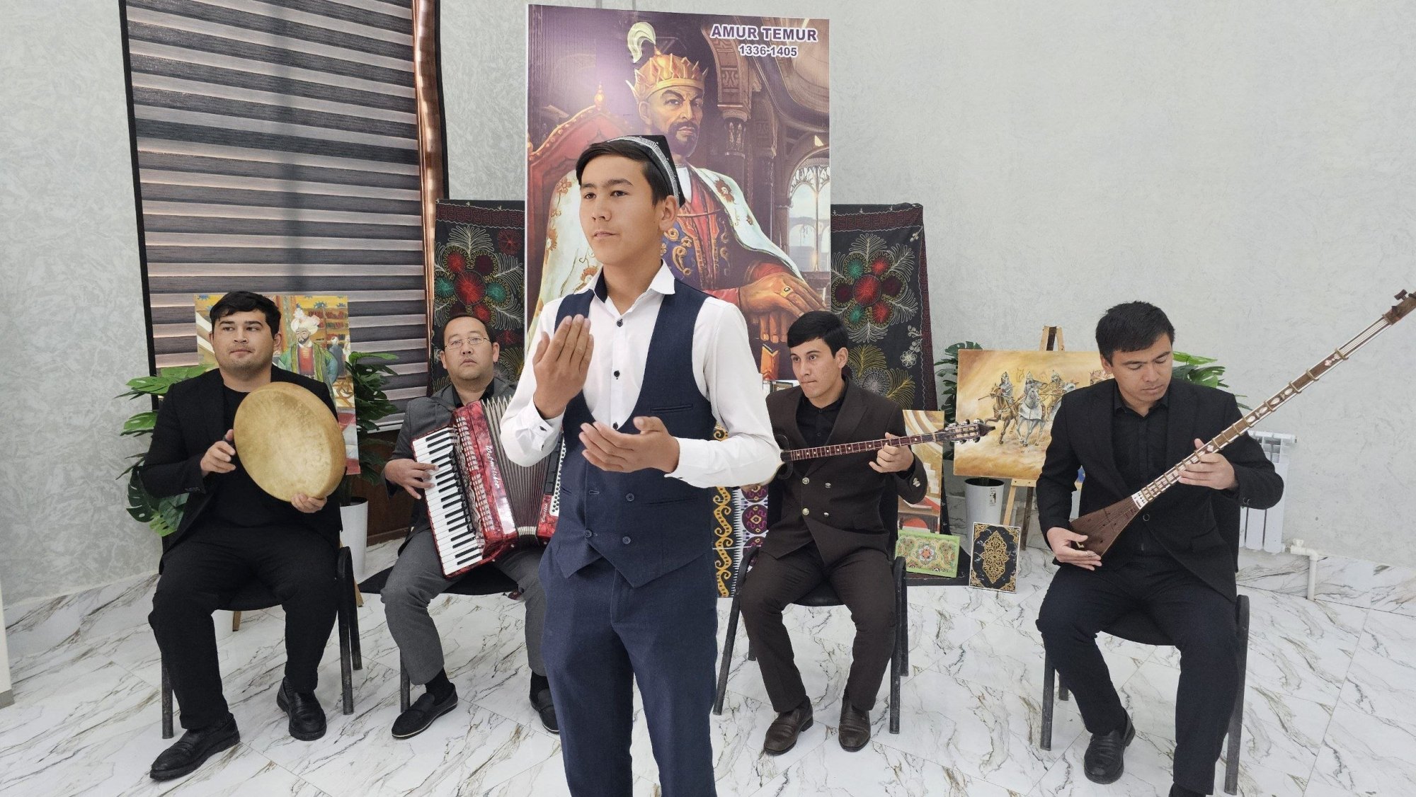 Amir Temur tavalludining 690 yilligi tadbiri boʻlib oʻtdi